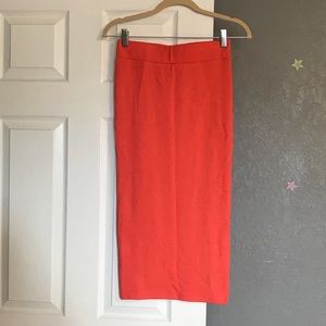 Bebe midi high waist skirt